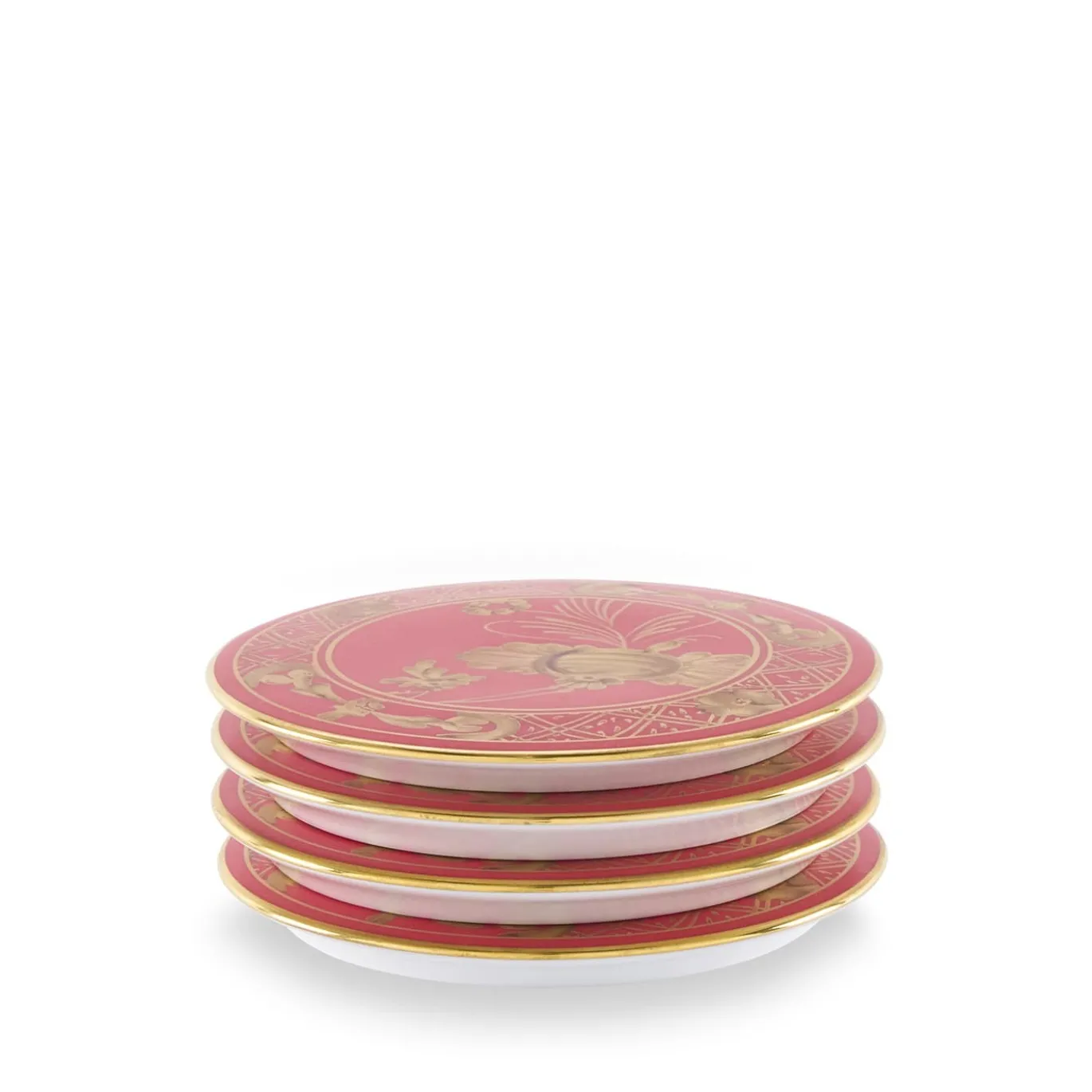 Set di 4 Sottobicchieri Oriente Italiano Rubrum