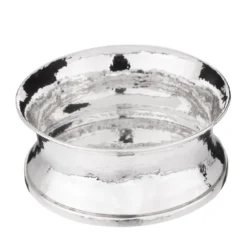 Set di 2 sottobicchieri per bottiglie in argento sterling Troiana