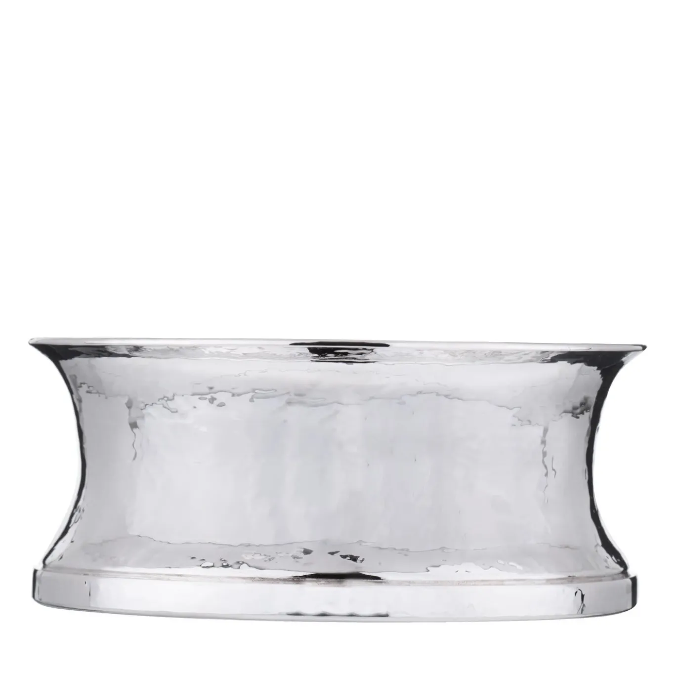 Set di 2 sottobicchieri per bottiglie in argento sterling Troiana