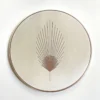 Set di 6 sottobicchieri Phoinix in ottone placcato argento