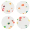 Set di 8 sottobicchieri rivestiti di grattacielo