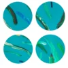 Set di 8 sottobicchieri Roman Stroll in azzurro