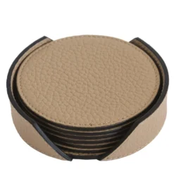 Set di 6 sottobicchieri Wings Beige