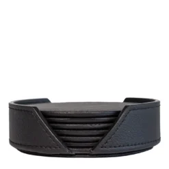 Set di 6 sottobicchieri Wings - Serie Cassigoli Nero