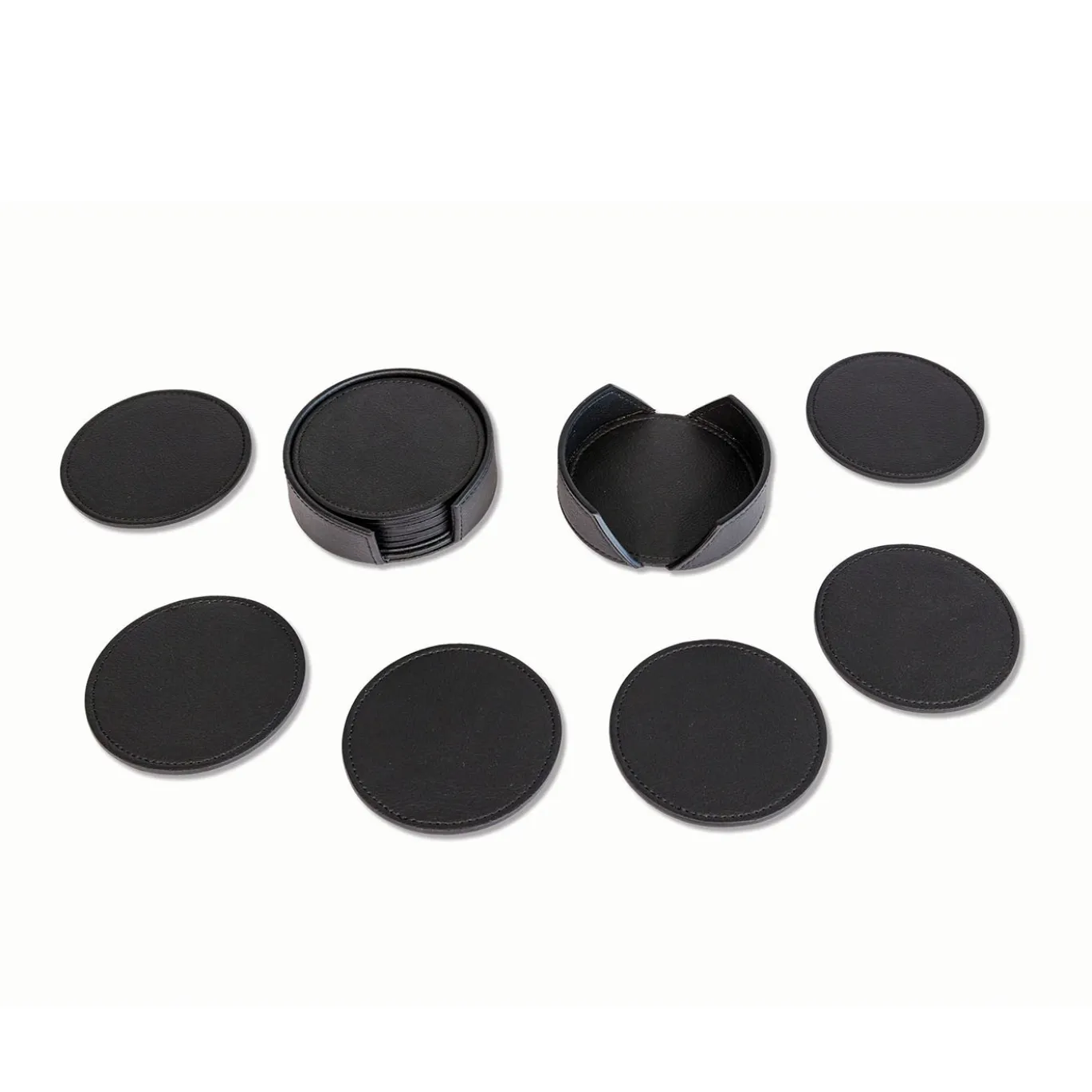 Set di 6 sottobicchieri Wings - Serie Cassigoli Nero