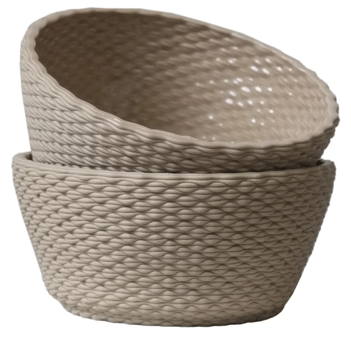 Set di 4 tazze da caffè espresso beige Ricotta
