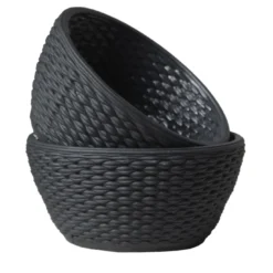 Set di 4 tazze da caffè espresso nere Ricotta