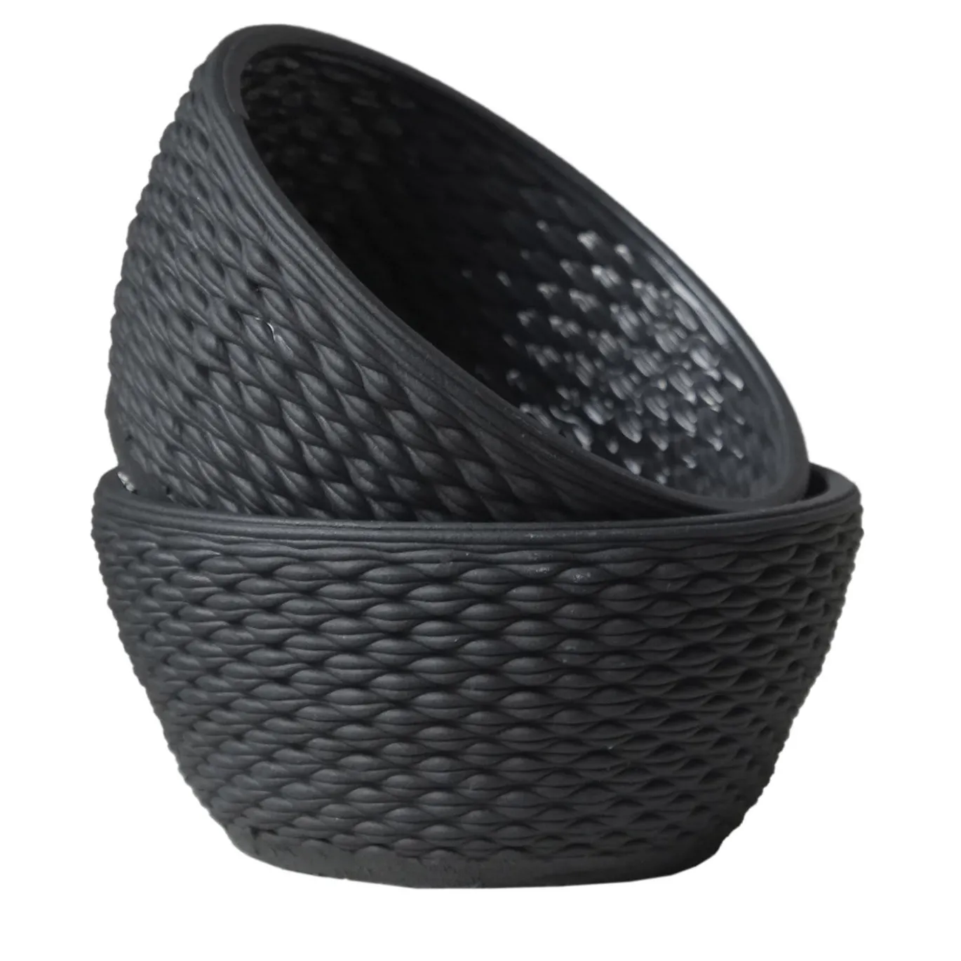 Set di 4 tazze da caffè espresso nere Ricotta