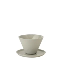 Set di 2 tazze da tè con piattino