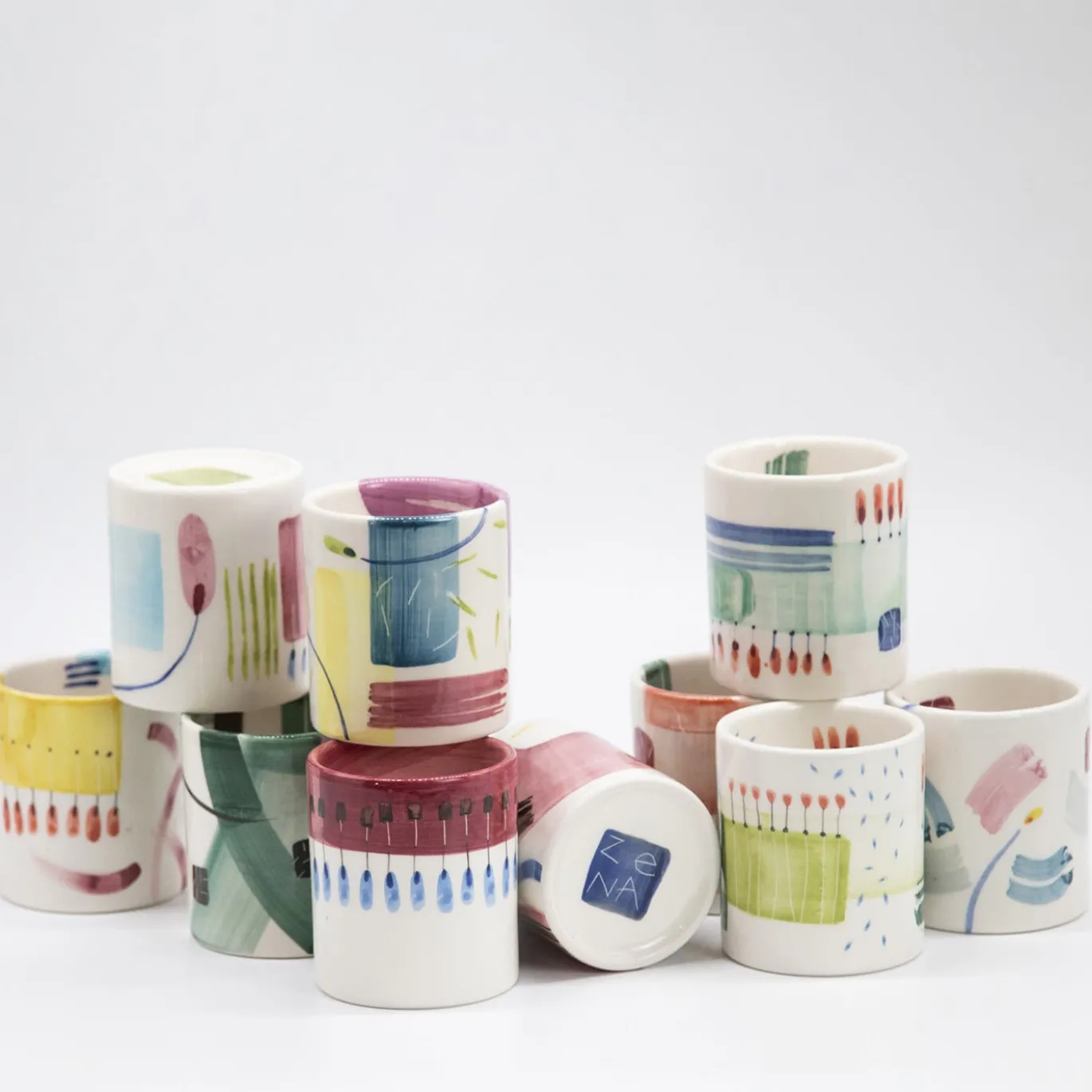 Set di 4 tazze Horizon