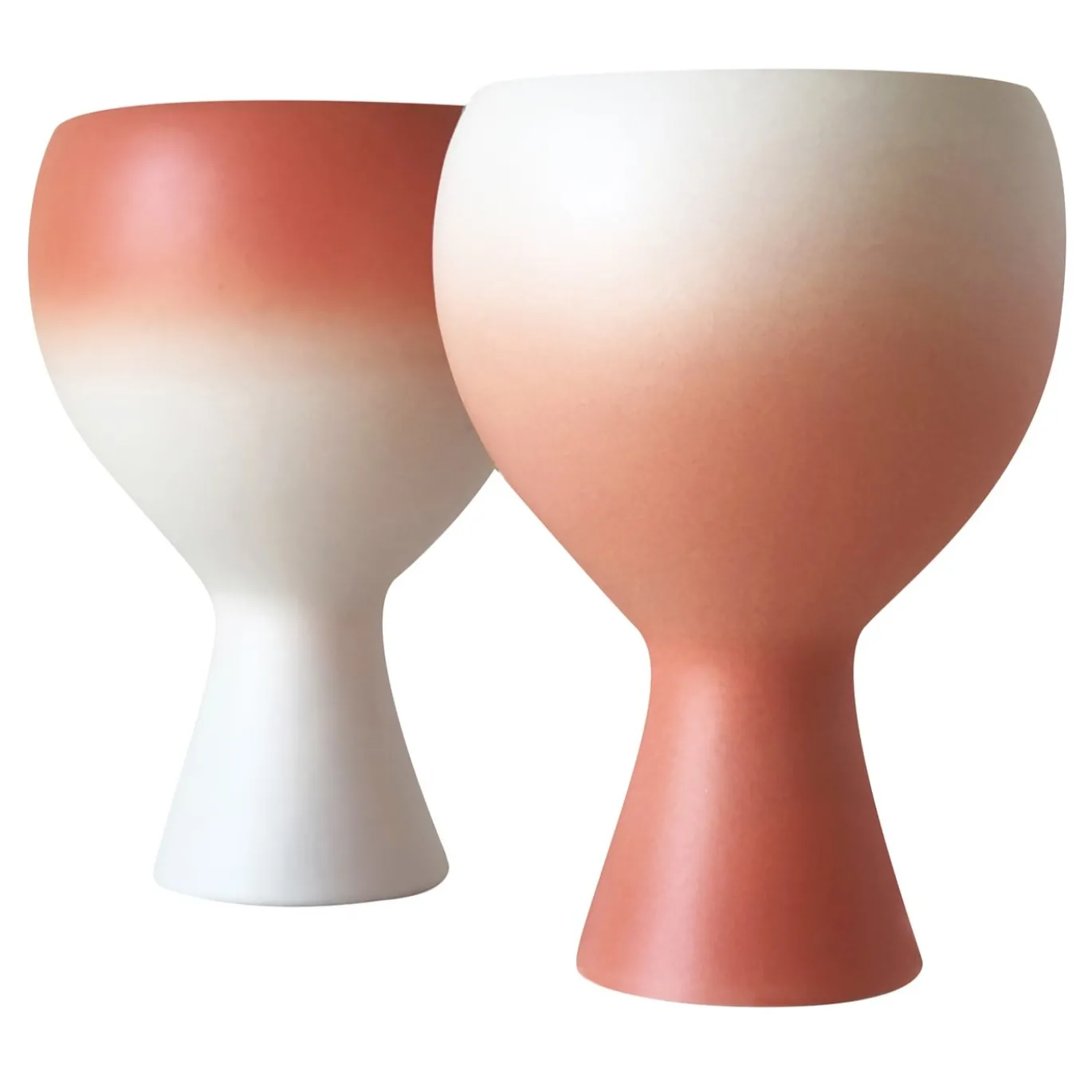 Set di 2 tazze Inseparabili Rosa Pesca