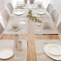 Set di 2 tovagliette Amerigo Beige