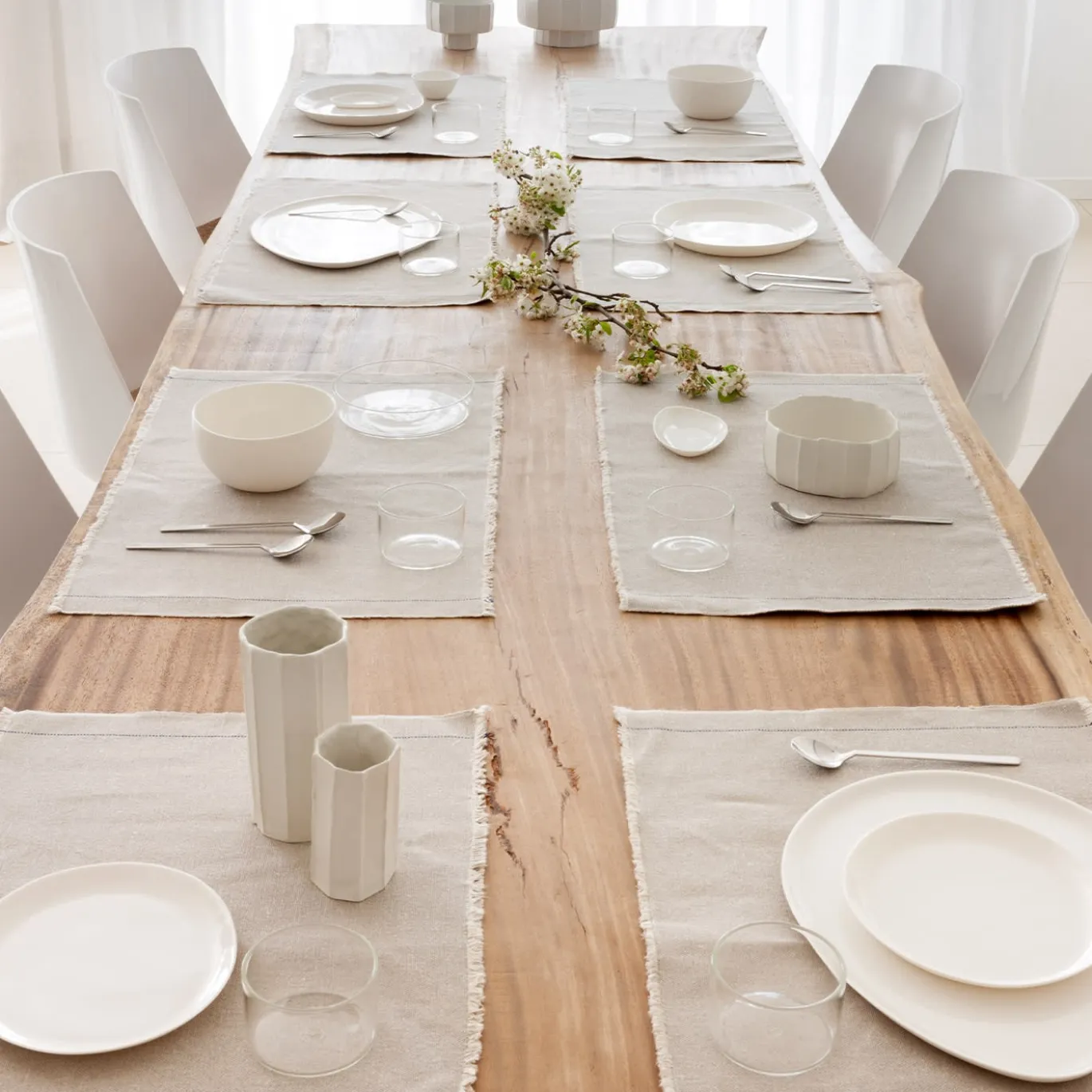 Set di 2 tovagliette Amerigo Beige