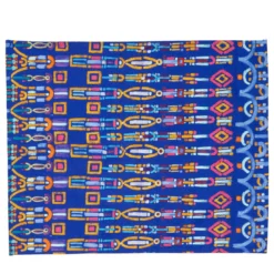 Set di 4 tovagliette Colores in cotone blu