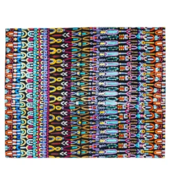Set di 4 tovagliette Colores in cotone multicolore