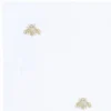 Set di tovagliette e tovaglioli in lino rettangolari Golden Bees
