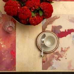 Set di 2 tovagliette rettangolari Dafne