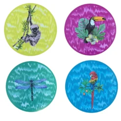 SET DI 4 - TOVAGLIETTE TROPICALI