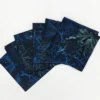 Set di 6 tovaglioli di lino con decorazione di alghe Amami
