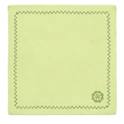 Set di 2 tovaglioli di lino giallo mediterranei