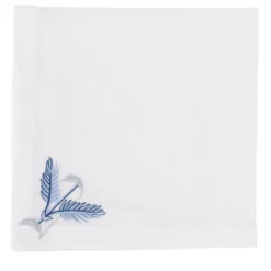 Set di 4 tovaglioli Plumes