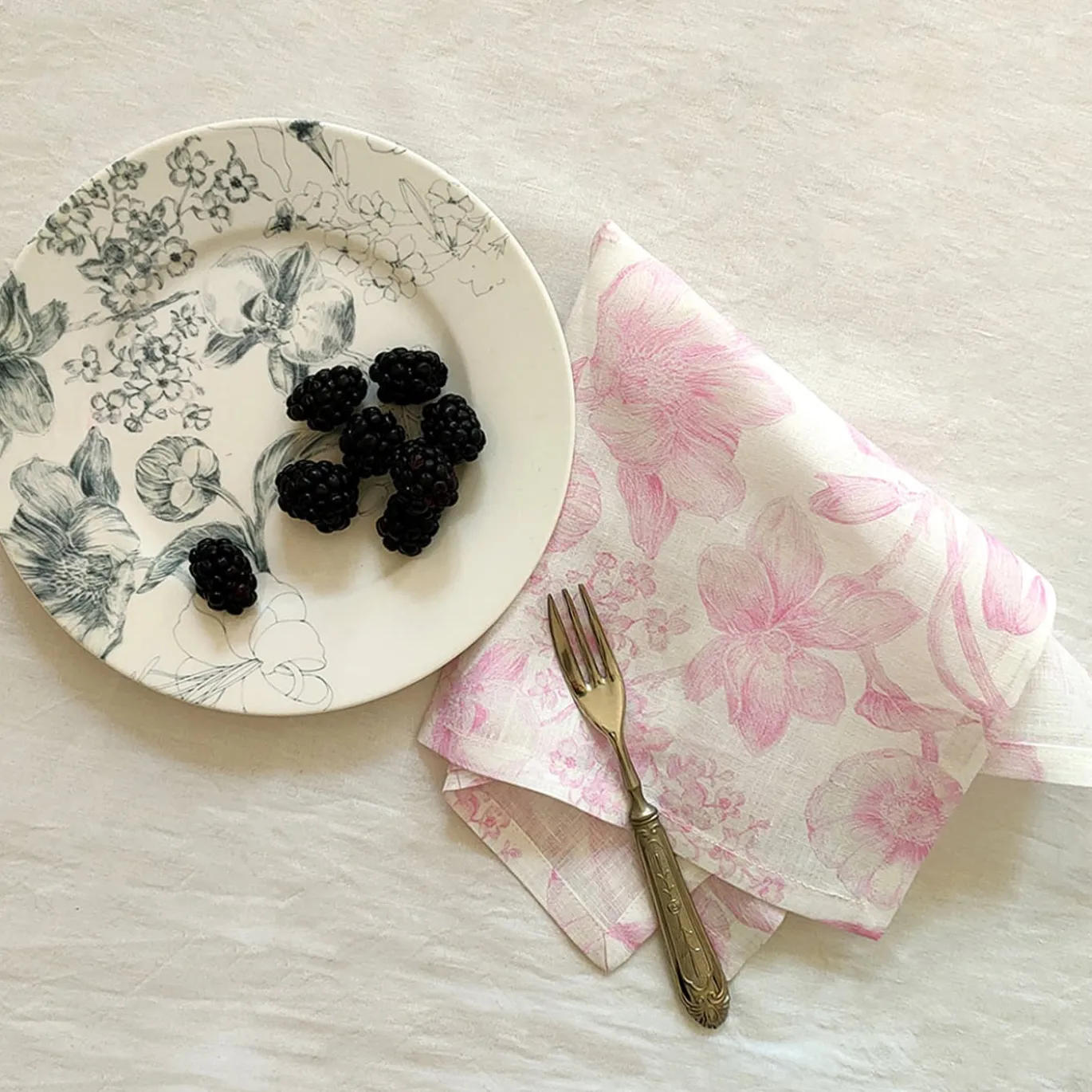 Set di 6 tovaglioli policromi assortiti di Napkings Misto