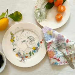 Set di 6 tovaglioli policromi assortiti di Napkings Misto