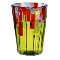 Set di 6 tumbler Blooming Field con papaveri e lavanda