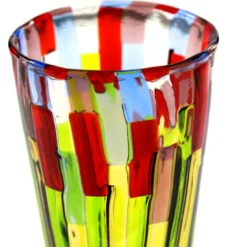 Set di 6 tumbler Blooming Field con papaveri e lavanda