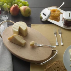 Set di 2 vaschette per marmellata con vassoio
