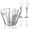 Set doppio di 2 flauti