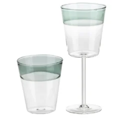 Set Roma di bicchieri da acqua e da vino