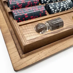 Set Roulette Tavolo da Gioco Marrone