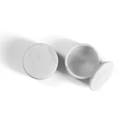 Set sale e pepe in marmo di Carrara Ellipse