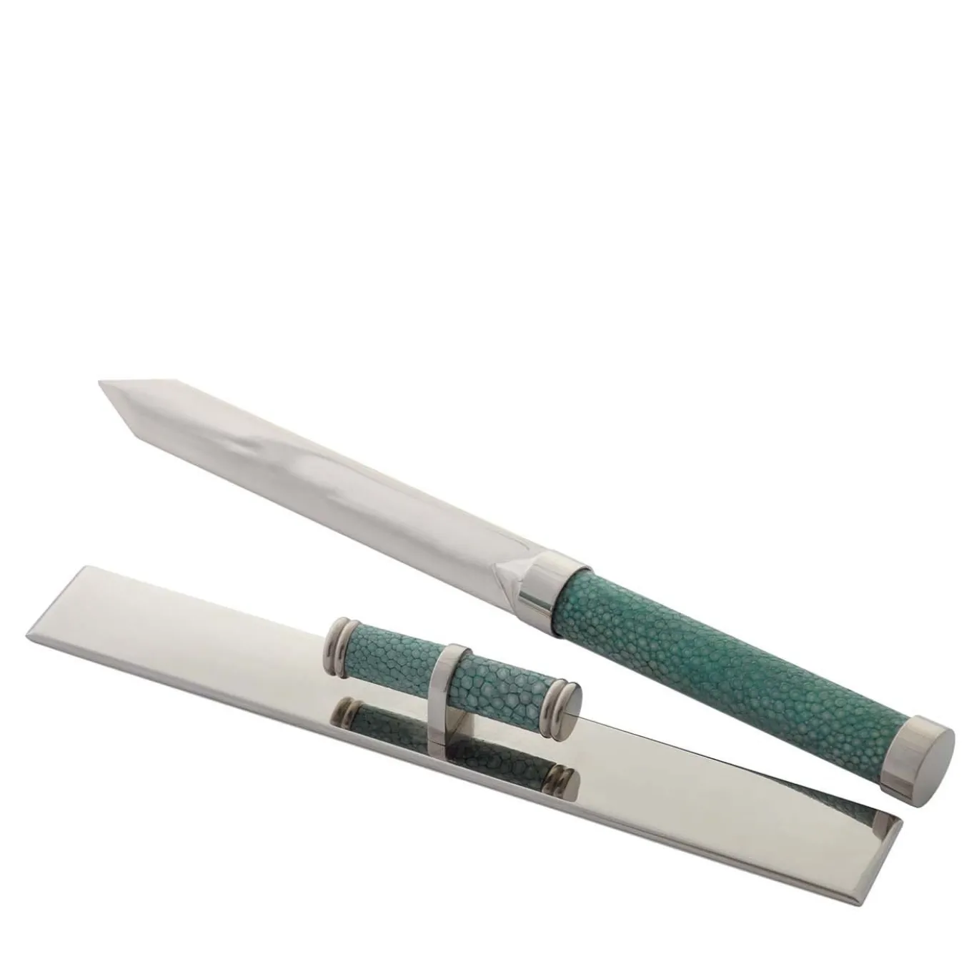 Set tagliacarte e righello Galucharme di Nino Basso