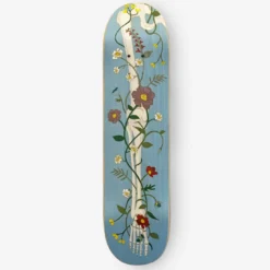 Skateboard Decorativo Life After Life in Faggio Azzurro