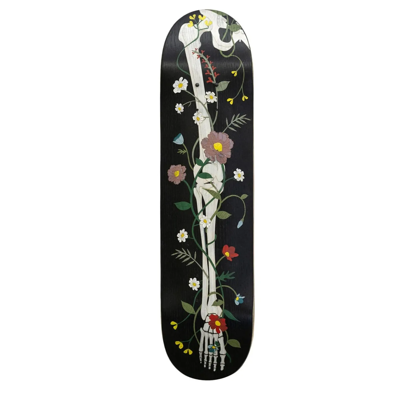 Skateboard decorativo nero Life After Life