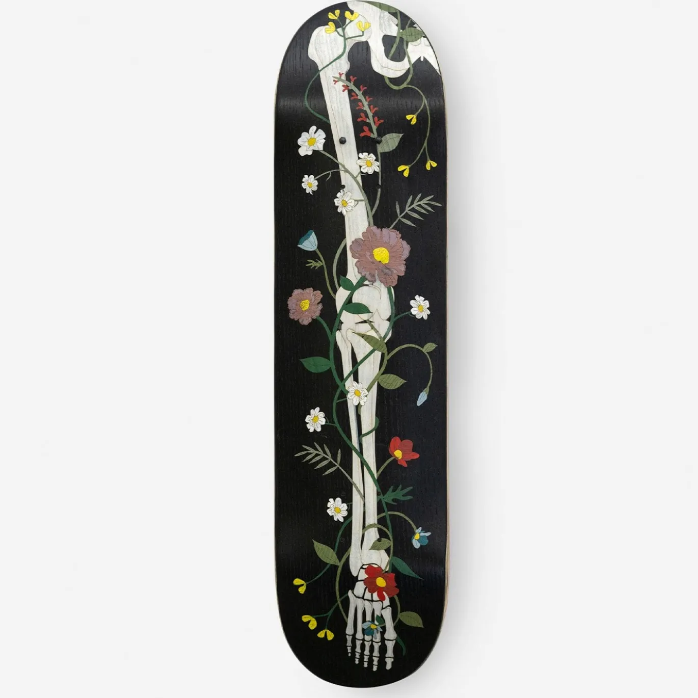 Skateboard decorativo nero Life After Life