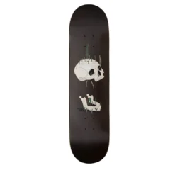 Skateboard decorativo Old Skull Brown