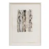 Slice of Night Sky 2 Pittura Astratta su Carta