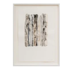 Slice of Night Sky 2 Pittura Astratta su Carta