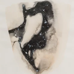 Slice of Night Sky 1 Pittura Astratta su Carta