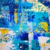 Sole, vento e mare Pittura acrilica