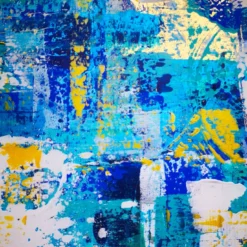 Sole, vento e mare Pittura acrilica