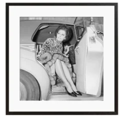 Sophia Loren #2 Stampa con cornice di Dove
