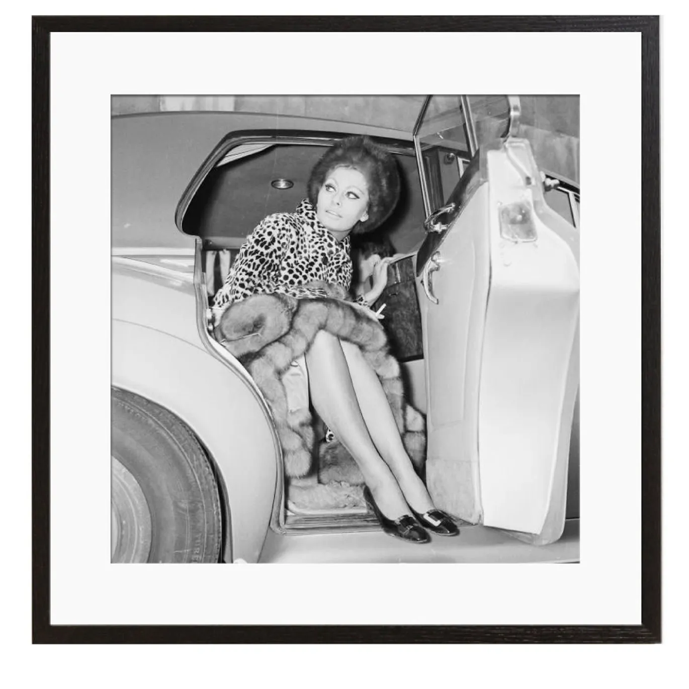 Sophia Loren #2 Stampa con cornice di Dove