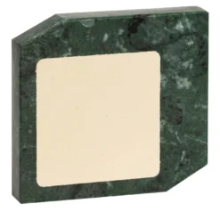 Sottobicchiere Inquadrato in Marmo Verde