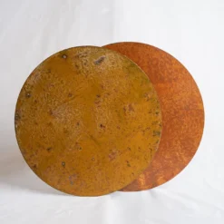 Sottopiatto in ottone Terra
