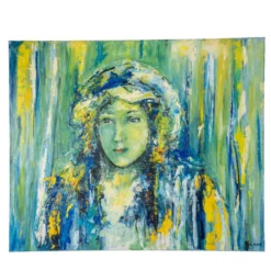 Sotto Una Pioggia di Luce Pittura ad olio policroma