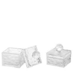 Spa Afrika Set di 2 scatole quadrate